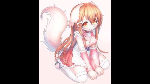 [Toy Test] Kemono Hime queen Plush lady review